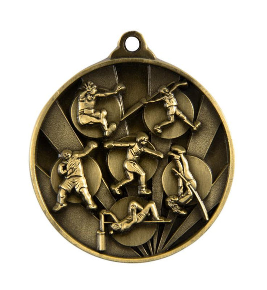 1076-16G Sunrise Medal-Athletics Field 5cm
