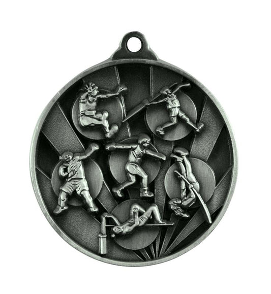 1076-16S Sunrise Medal-Athletics Field 5cm