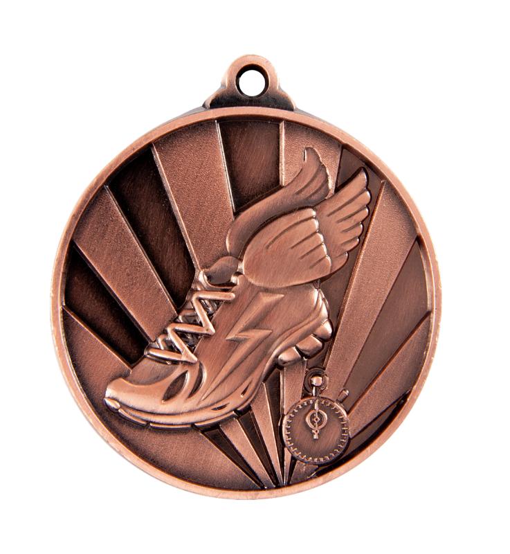 1076-17BR Sunrise Medal-Athletics 5cm