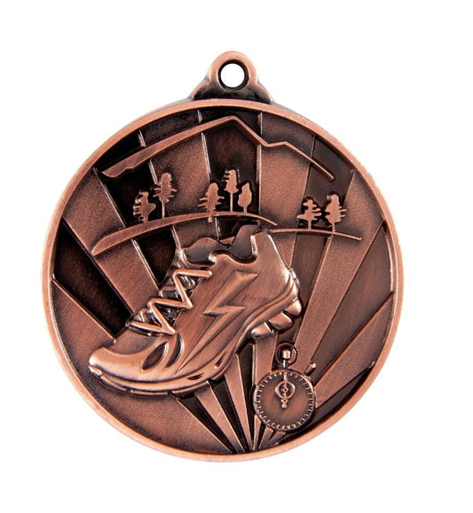 1076-18BR Sunrise Medal-Cross Country 5cm