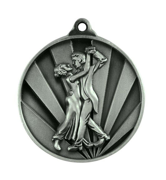1076-19S Sunrise Medal-Dance Couple 5cm