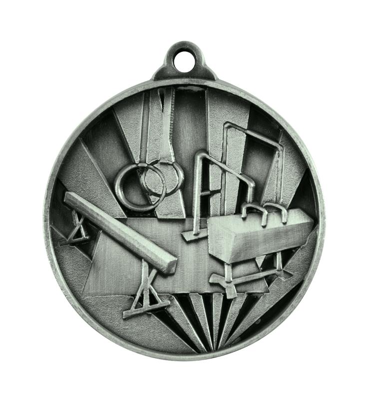 1076-20S Sunrise Medal-Gymnastics 5cm