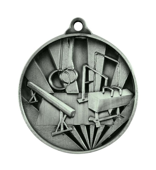 1076-20S Sunrise Medal-Gymnastics 5cm