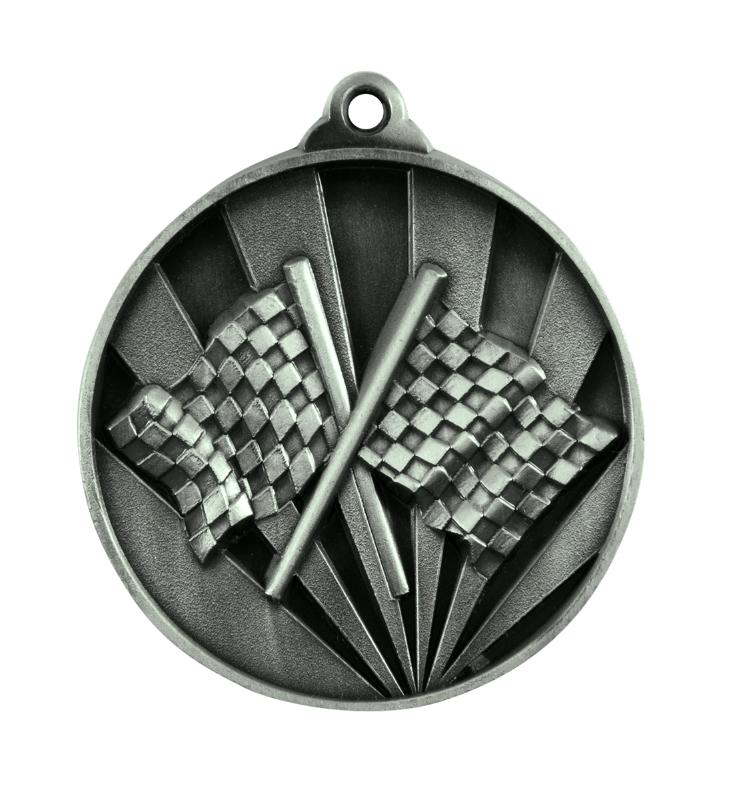 1076-23S Sunrise Medal-Flags 5cm