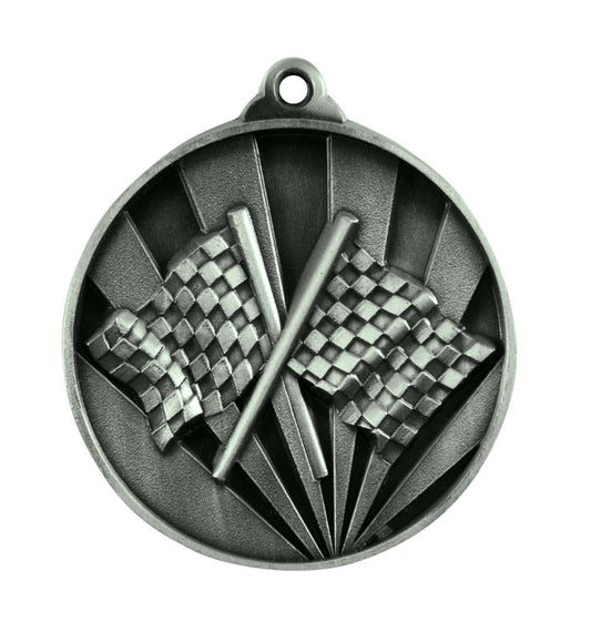 1076-23S Sunrise Medal-Flags 5cm