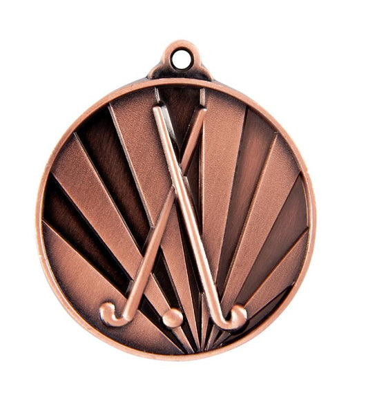 1076-24BR Sunrise Medal-Hockey 5cm