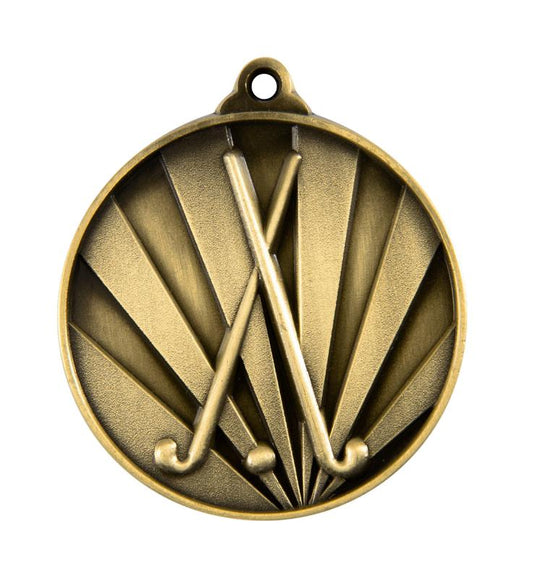 1076-24G Sunrise Medal-Hockey 5cm