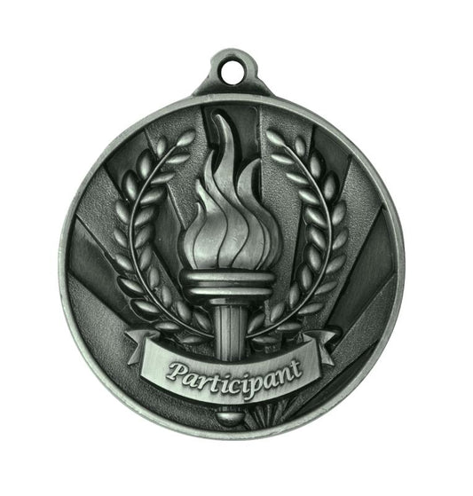 1076-36S Sunrise Medal-Participant 5cm