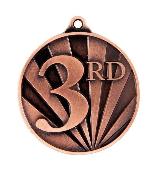 1076-3RD Sunrise Medal-1ST,2ND,3RD 5cm