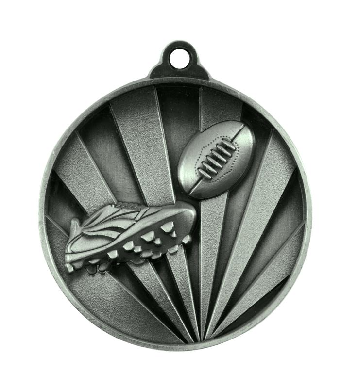 1076-3S Sunrise Medal-Aussie Rules 5cm