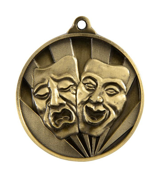 1076-47G Sunrise Medal-Drama 5cm