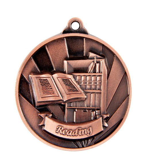 1076-49BR Sunrise Medal-Reading 5cm
