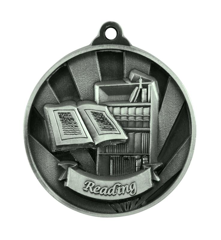 1076-49S Sunrise Medal-Reading 5cm