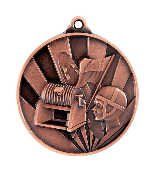 1076-4BR Sunrise Medal-Surf Lifesaving 5cm