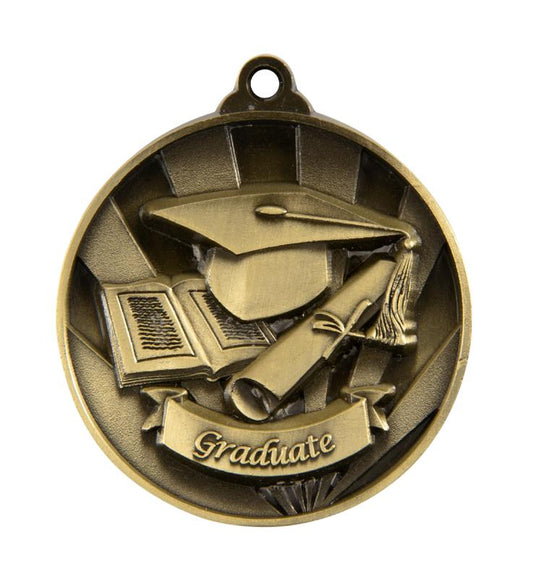 1076-52G Sunrise Medal-Graduate 5cm