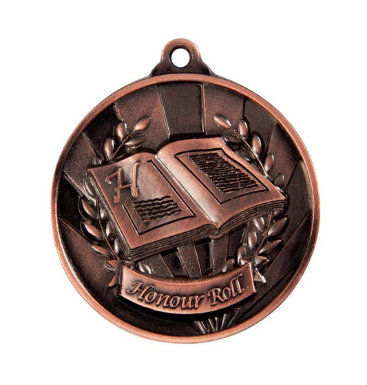 1076-53BR Sunrise Medal-Honour Roll 5cm