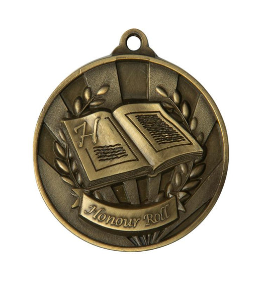 1076-53G Sunrise Medal-Honour Roll 5cm