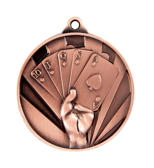 1076-54BR Sunrise Medal-Poker 5cm