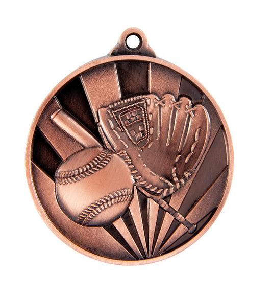 1076-5BR Sunrise Medal-Baseball 5cm
