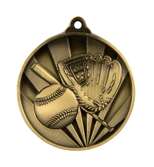 1076-5G Sunrise Medal-Baseball 5cm