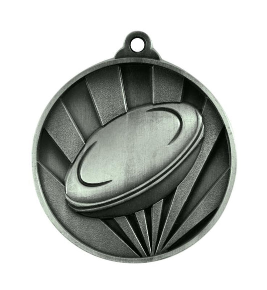 1076-6S Sunrise Medal-Rugby 5cm