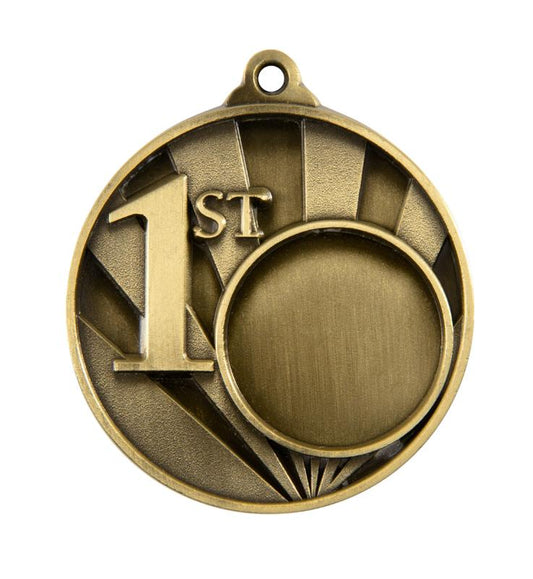 1076C-1ST Sunrise Medal-1ST + 25mm insert 5cm