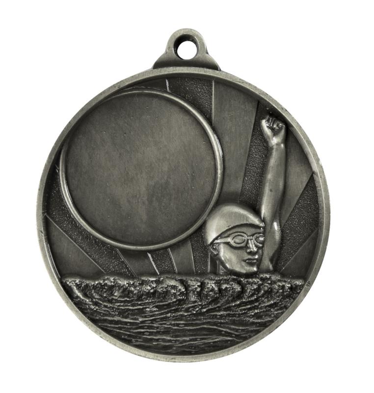 1076C-2S Sunrise Medal-Swimming+25mm insert 5cm