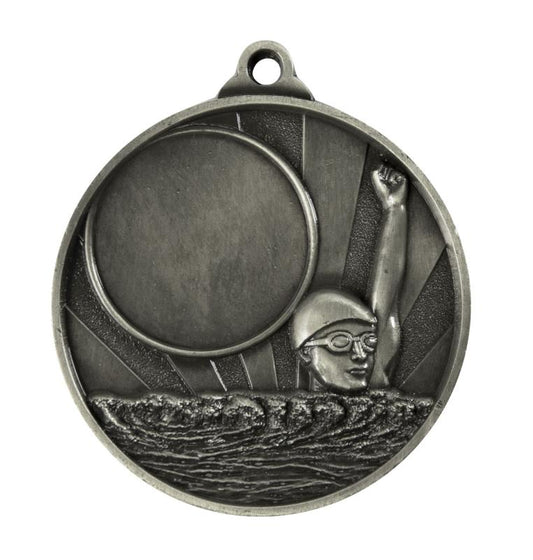 1076C-2S Sunrise Medal-Swimming+25mm insert 5cm