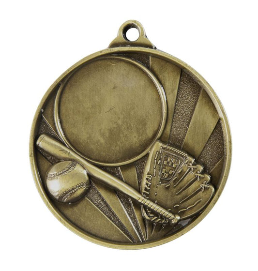 1076C-5G Sunrise Medal-Baseball+25mm insert 5cm
