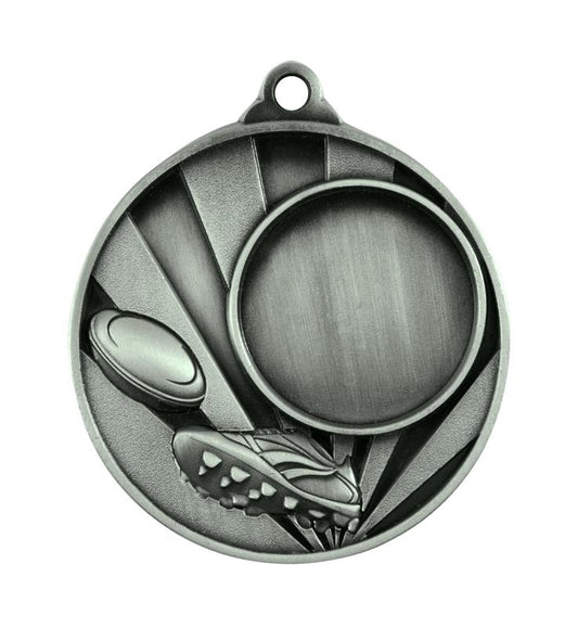 1076C-6S Sunrise Medal-Rugby+25mm insert 5cm