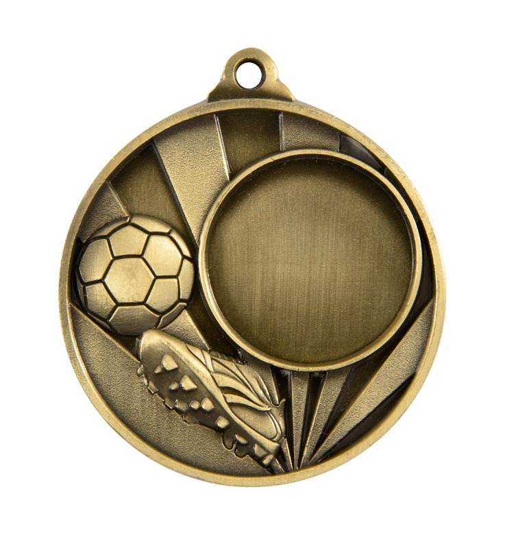 1076C-9G Sunrise Medal-Football + 25mm insert 5cm