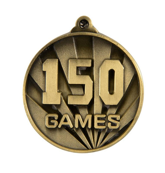 1076G-150G Sunrise Medal-No. Games (150) 5cm