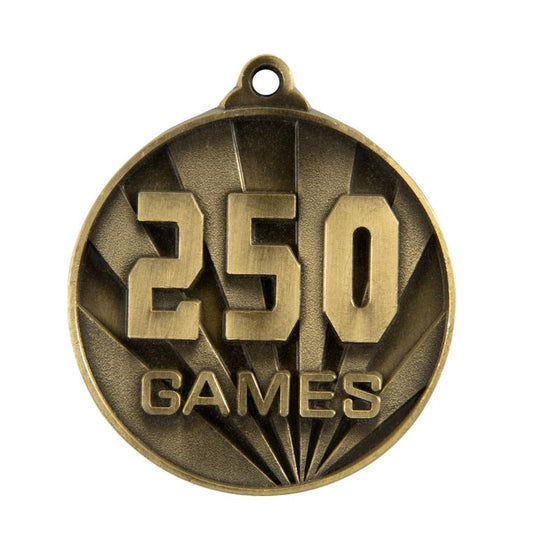 1076G-250G Sunrise Medal-No. Games (250) 5cm