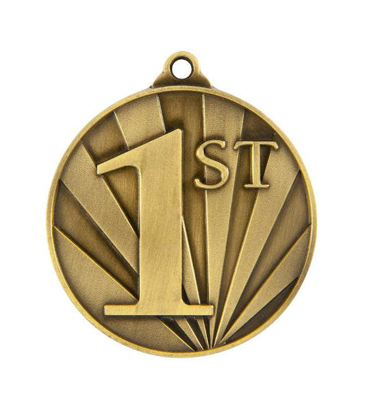 1077-1ST Sunrise Medal-1ST 7cm
