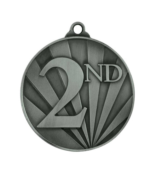 1077-2ND Sunrise Medal-2ND 7cm