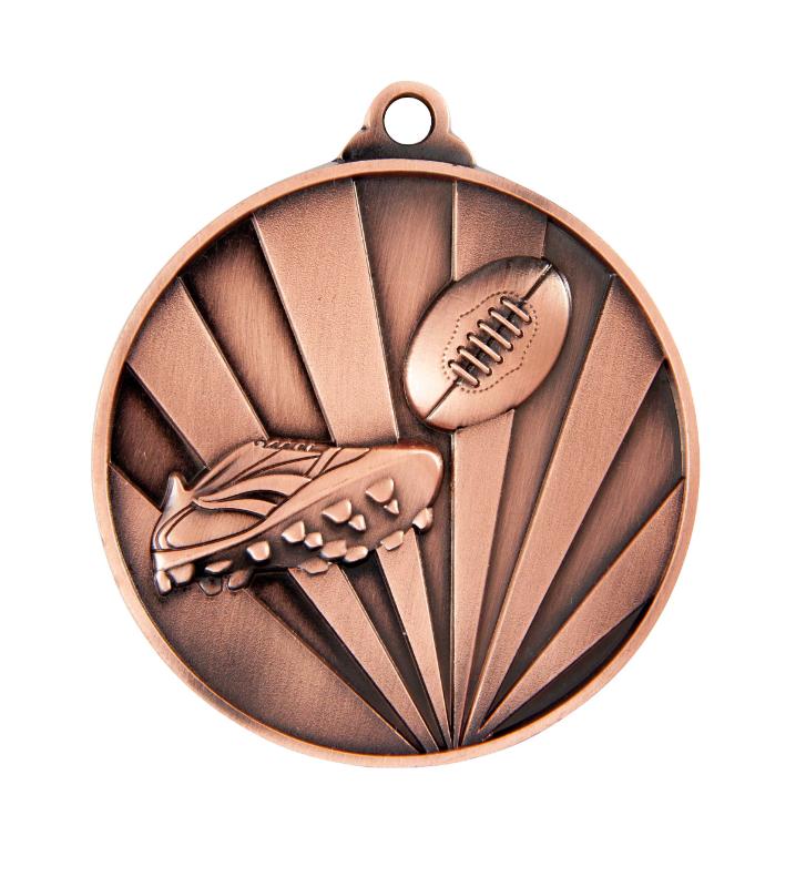 1077-3BR Sunrise Medal-Aussie Rules 7cm