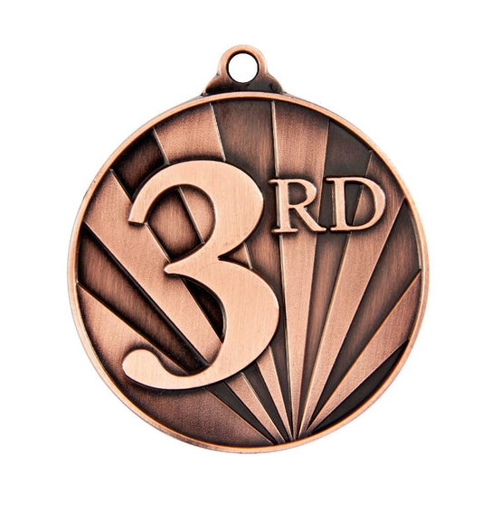 1077-3RD Sunrise Medal-3RD 7cm