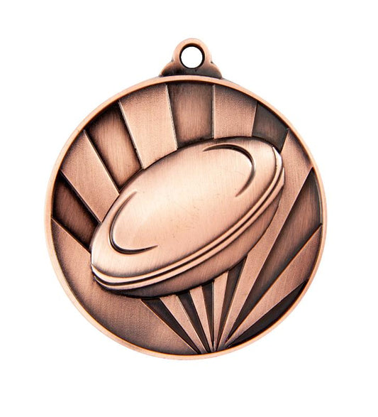 1077-6BR Sunrise Medal-Rugby 7cm