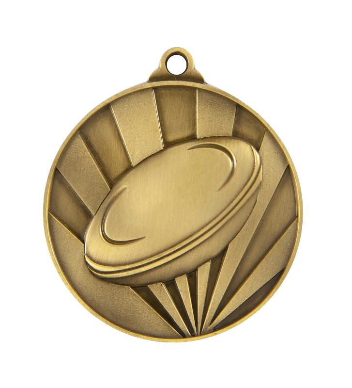 1077-6G Sunrise Medal-Rugby 7cm
