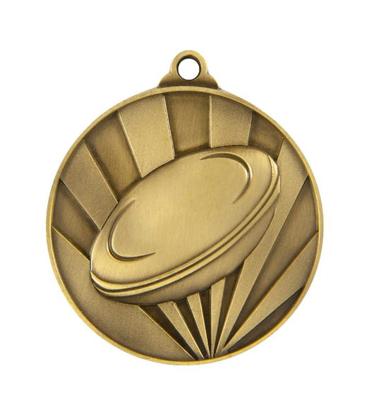 1077-6G Sunrise Medal-Rugby 7cm
