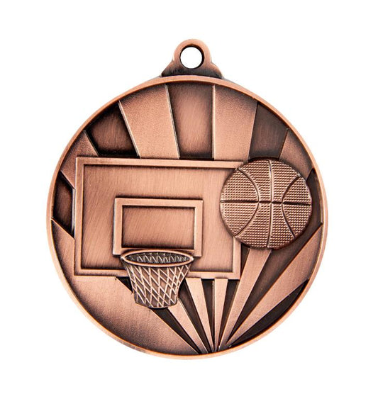 1077-7BR Sunrise Medal-Basketball 7cm