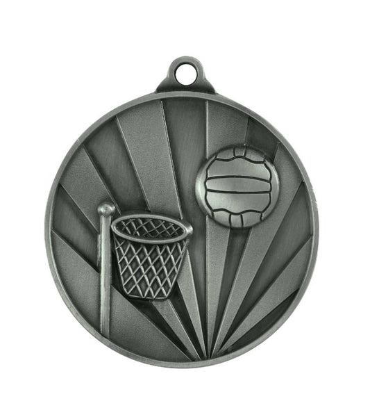 1077-8S Sunrise Medal-Netball 7cm