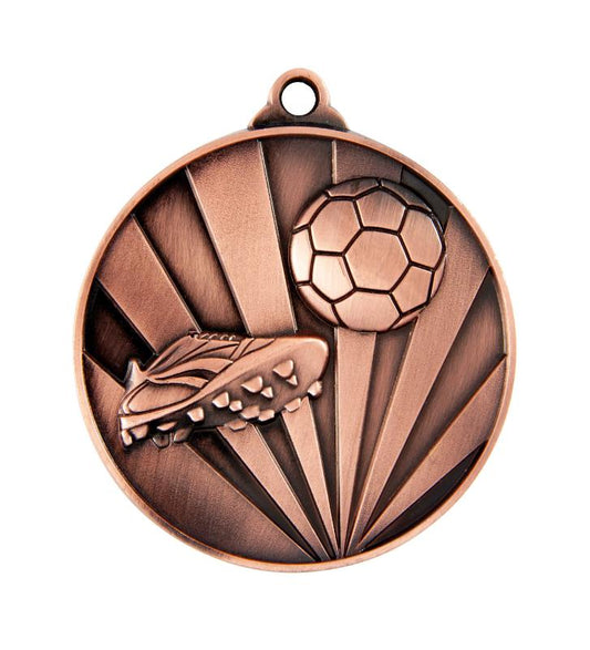 1077-9BR Sunrise Medal-Football 7cm