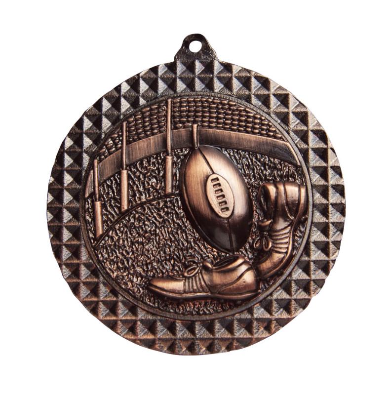1080-3BR 70mm Medal Aussie Rules 7cm