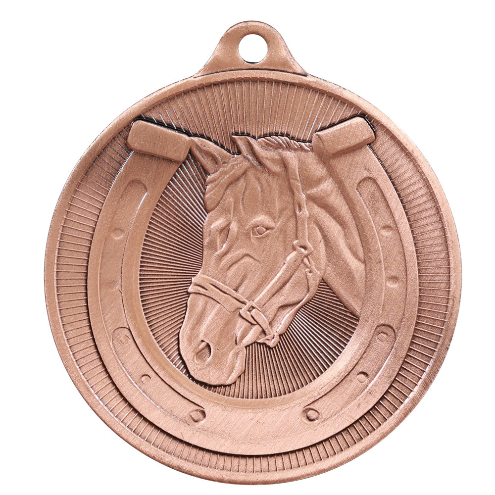 1088-29BR Universal Medal-Horses 50mm