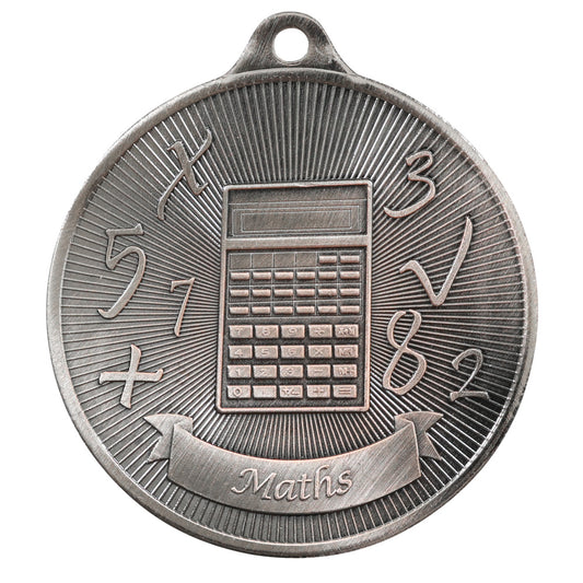 1088-40S Universal Medal-Maths 50mm