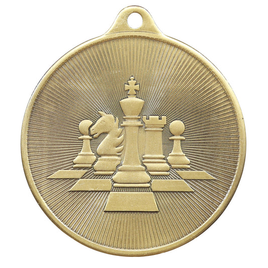 1088-43G Universal Medal-Chess 50mm