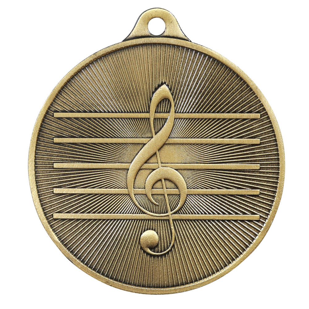 1088-44G Universal Medal-Music 50mm