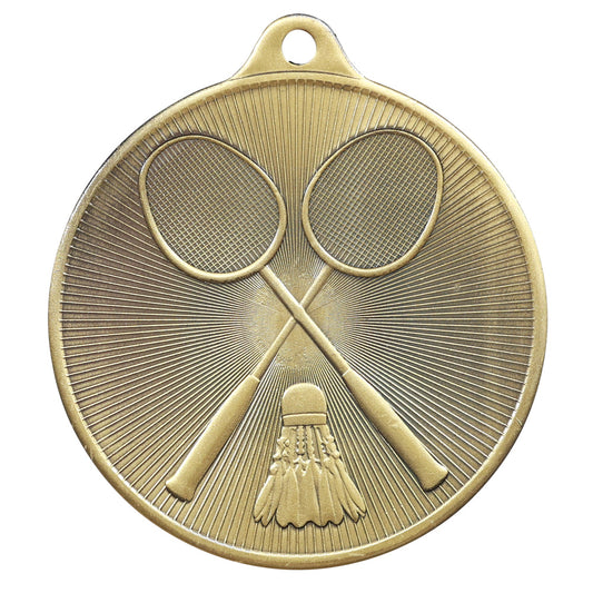 1088-57G Universal Medal-Badminton 50mm