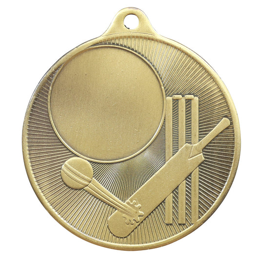 1088C-1G Universal Medal-Cricket 50mm